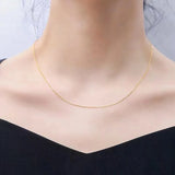 925 Silver DIY Necklace Personalized Choker Birthday Gift