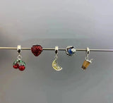 925 Silver Ocean Jellyfish Turtle Charms for Bracelet Jewelry Making