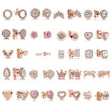 925 Silver Daisy Heart Stud Earrings Women DIY Jewelry S925 Party