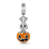 925 Silver Chocolate Egg Pizza Beads for Charm Bracelet