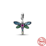 925 Silver Dinosaur Pendant DIY Charm for Bracelet