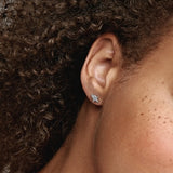 925 Silver Star Asymmetrical Earrings for Women