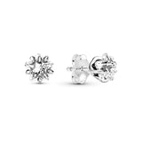 925 Silver Star Asymmetrical Earrings for Women