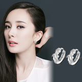 925 Silver Little Fish Delicate Earrings for Girls