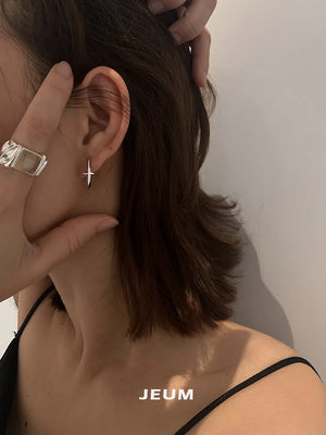 925 Silver Small Star Earrings, Charm Women's Jewelry Gift