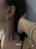 925 Silver Small Star Earrings, Charm Women's Jewelry Gift