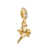 925 Silver Ethnic Charm Beads for Bracelet Pendant DIY