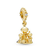 925 Silver Ethnic Charm Beads for Bracelet Pendant DIY