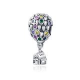 925 Sterling Silver Family Tree of Life Charm Bead Pendant
