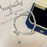 925 Silver Geometric Bracelet Bell Shape Party Gift Women Jewelry