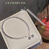 925 Silver Geometric Bracelet Bell Shape Party Gift Women Jewelry