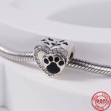 925 Sterling Silver Glowing Devil Bead Charm Bracelet DIY Jewelry
