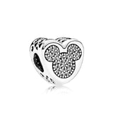 925 Silver Animal Pendant Charm for Bracelet Jewelry Gift