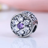 925 Silver Infinity Hearts & Stars Pendant DIY Beads Fit Charm Bracelet