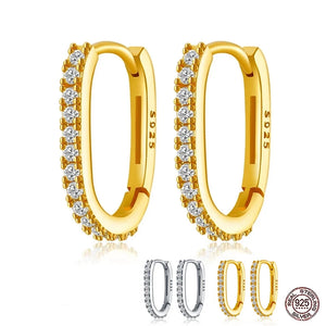925 Silver Hoop Earrings Small Huggie Earring Origin Jewelry