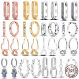 925 Silver Starlight Earrings for Women's Jewelry Gift