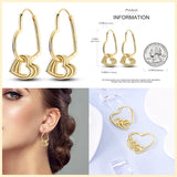 925 Silver Rose Drop Earrings Women's Jewelry Anniversary Gift