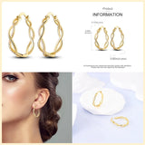 925 Silver Rose Drop Earrings Women's Jewelry Anniversary Gift