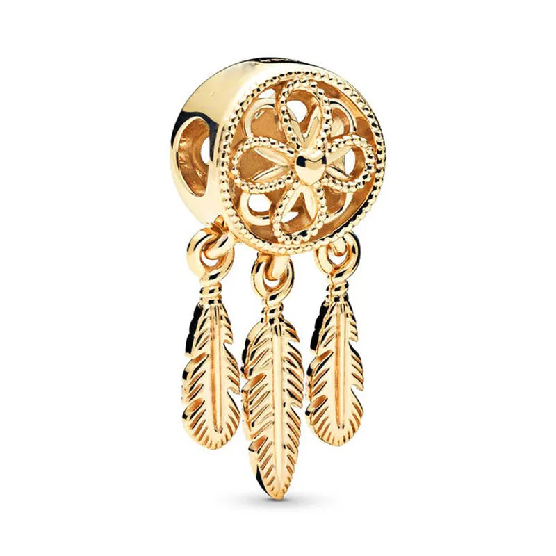 925 Sterling Silver Tree of Life Charm Bead for Bracelet Making