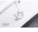 925 Silver Heart Necklace Pendant Jewelry for Women