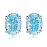 925 Sterling Silver Diamond Hailanbao Zircon Earrings