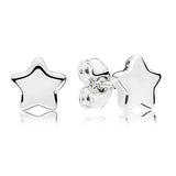 925 Silver Infinity Twist Faith Hoops Beads Stars Earrings Gift Jewelry