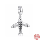 925 Silver Key House Charm Pendant DIY Bracelet Gift