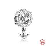 925 Silver Key House Charm Pendant DIY Bracelet Gift
