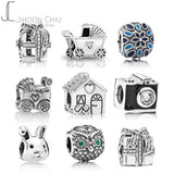 925 Silver Dream Catcher Bead Charm for Bracelets
