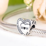 925 Silver LOVE Family Dream Catcher Bead Charm Bracelet DIY Jewelry