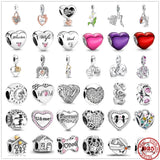 925 Silver Family Dream Catcher Bead Charms for Bracelets