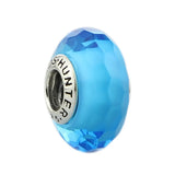 925 Silver 3D Glass Charm Beads for European Bracelet