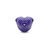 925 Silver Mom Heart Lock Dangle Beads for Bracelet