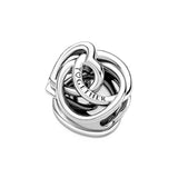 925 Silver Mom Heart Lock Dangle Beads for Bracelet