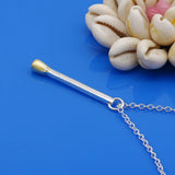 925 Silver Necklace for Women Solid Silver Matches Pendant Necklace