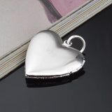 925 Silver Leaf Pendant Necklace Charm Jewelry Gift