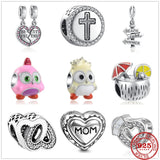925 Silver Nurse Dream Catcher Charm Bead for Bracelets