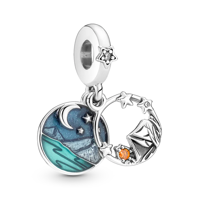 925 Silver Ocean Jellyfish Shell Turtle Charm Bead for Pandora Bracelet
