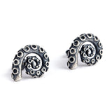 925 Silver Octopus Retro Hip-hop Earrings Punk Couple Jewelry