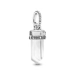925 Silver PASSPORT Bag Dream Catcher Crystal Charm Bead