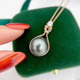 925 Silver Pendant Base for Pearls Stones