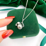 925 Sterling Silver Pendant Base for Pearls Stones Crystal Coral