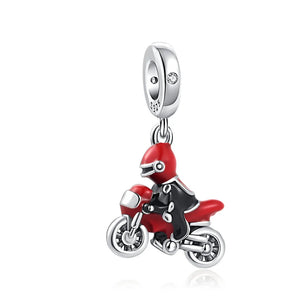 925 Silver High Heel Lighthouse Pendant for Bracelet Gift