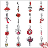 925 Silver High Heel Lighthouse Pendant for Bracelet Gift