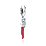 925 Silver High Heel Lighthouse Pendant for Bracelet Gift