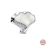 925 Silver Pendent Turtle Dragonfly Ginkgo Charm Jewelry Gift