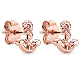925 Silver Earring Flourishing Heart Marquise Snowflake Earring Women Gift