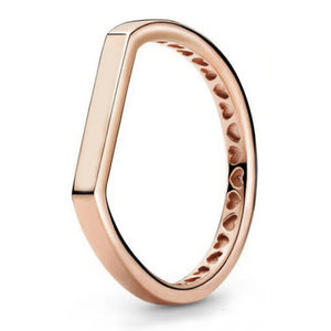 925 Silver Two-tone Circles Reversible Elevated Heart Thick Band Ring