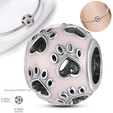 925 Silver Rabbit Perfume Charm Pendant for Bracelets