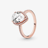 925 Silver Flower Rose European Ring Women DIY Jewelry Making Gift